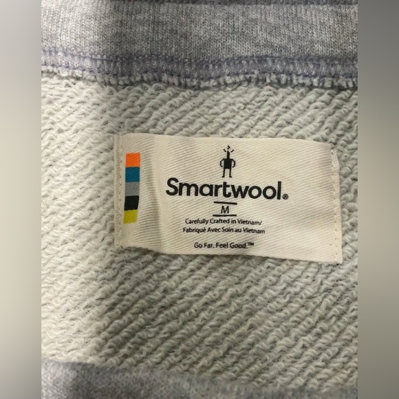 Smartwool Sweatpants Terry Pant Merino Wool Womens Large Wide Leg Capri - Picture 3 of 5